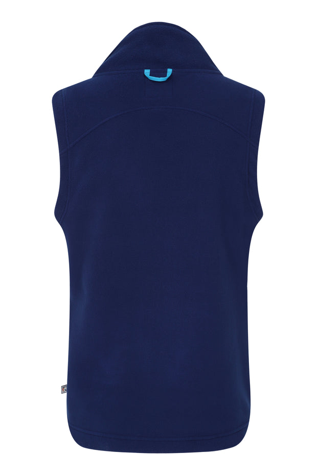 MENS FLEECE GILET - NAVY/FOREST - LIMITED EDITION